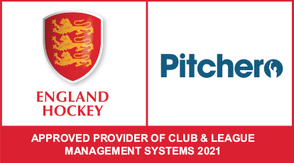 Pitchero and England Hockey logo